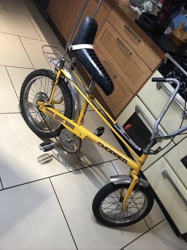 Raleigh mk2 chopper yellow - raleigh,