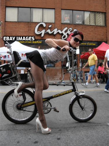 Raleigh chopper with hot - chopper,